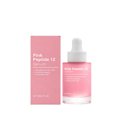 Pink Peptide 12 Facial Serum with Niacinamide