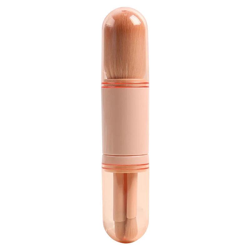 4-in-1 Portable Makeup Brush Set