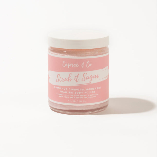 Foaming Body Scrub - Sugared Blackberries + Pink Cotton Candy