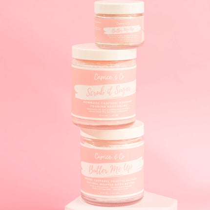 Foaming Body Scrub - Sugared Blackberries + Pink Cotton Candy