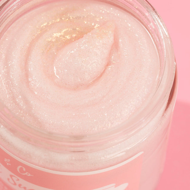 Foaming Body Scrub - Sugared Blackberries + Pink Cotton Candy