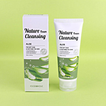 Foodaholic Nature Cleansing Foam Aloe