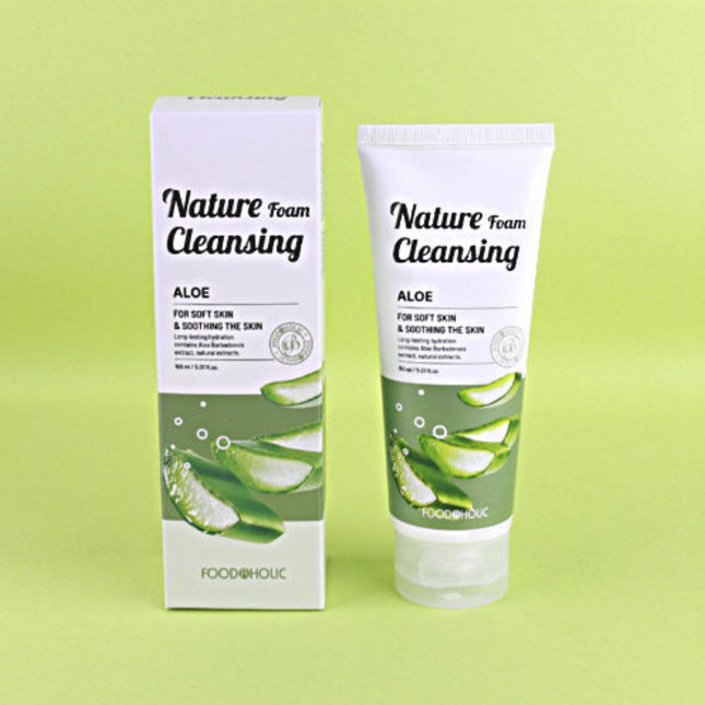 Foodaholic Nature Cleansing Foam Aloe