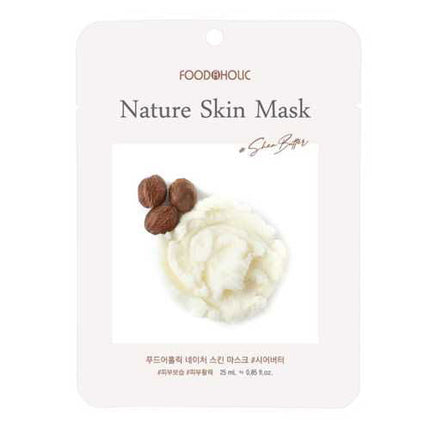 Foodaholic Nature Skin Mask Shea Butter (10 PCS)