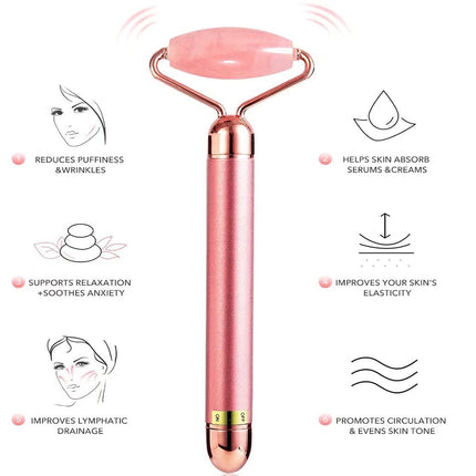 24K Gold Face Massager (Rose)