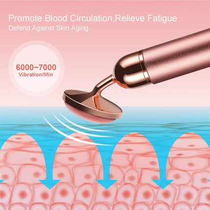 24K Gold Face Massager (Rose)