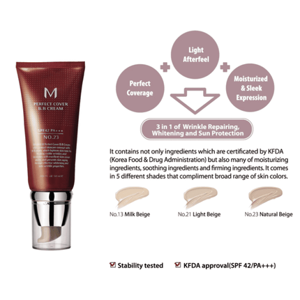 Missha M Perfect Cover BB Cream #23