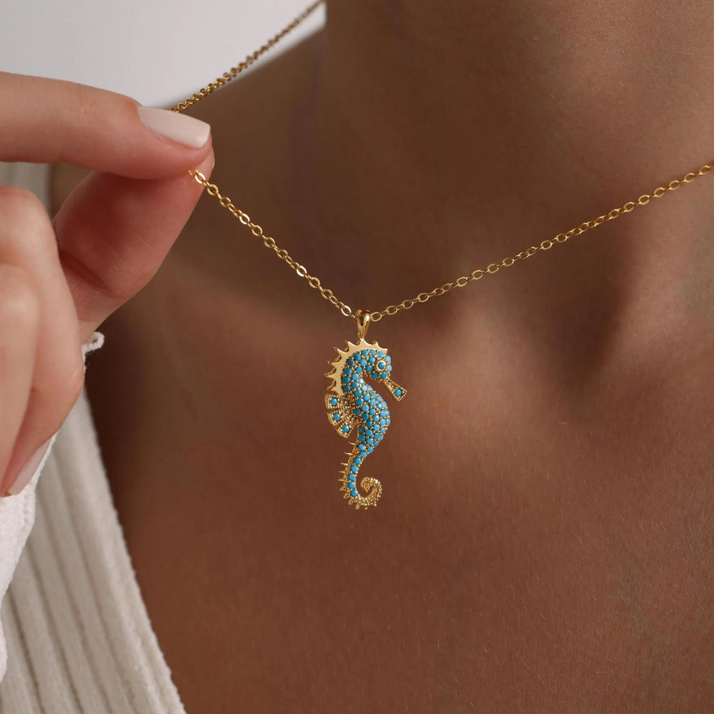 Modern Gold-Plated Pendant Necklace