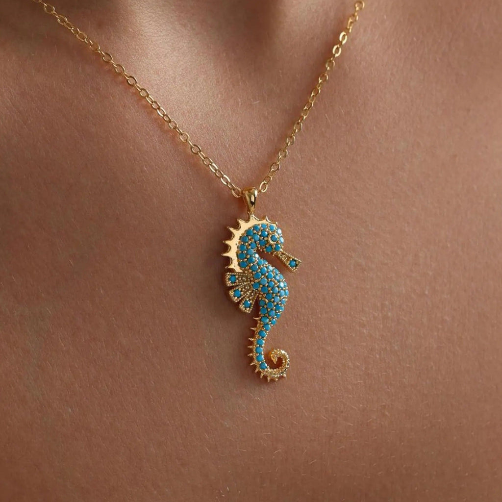 Modern Gold-Plated Pendant Necklace