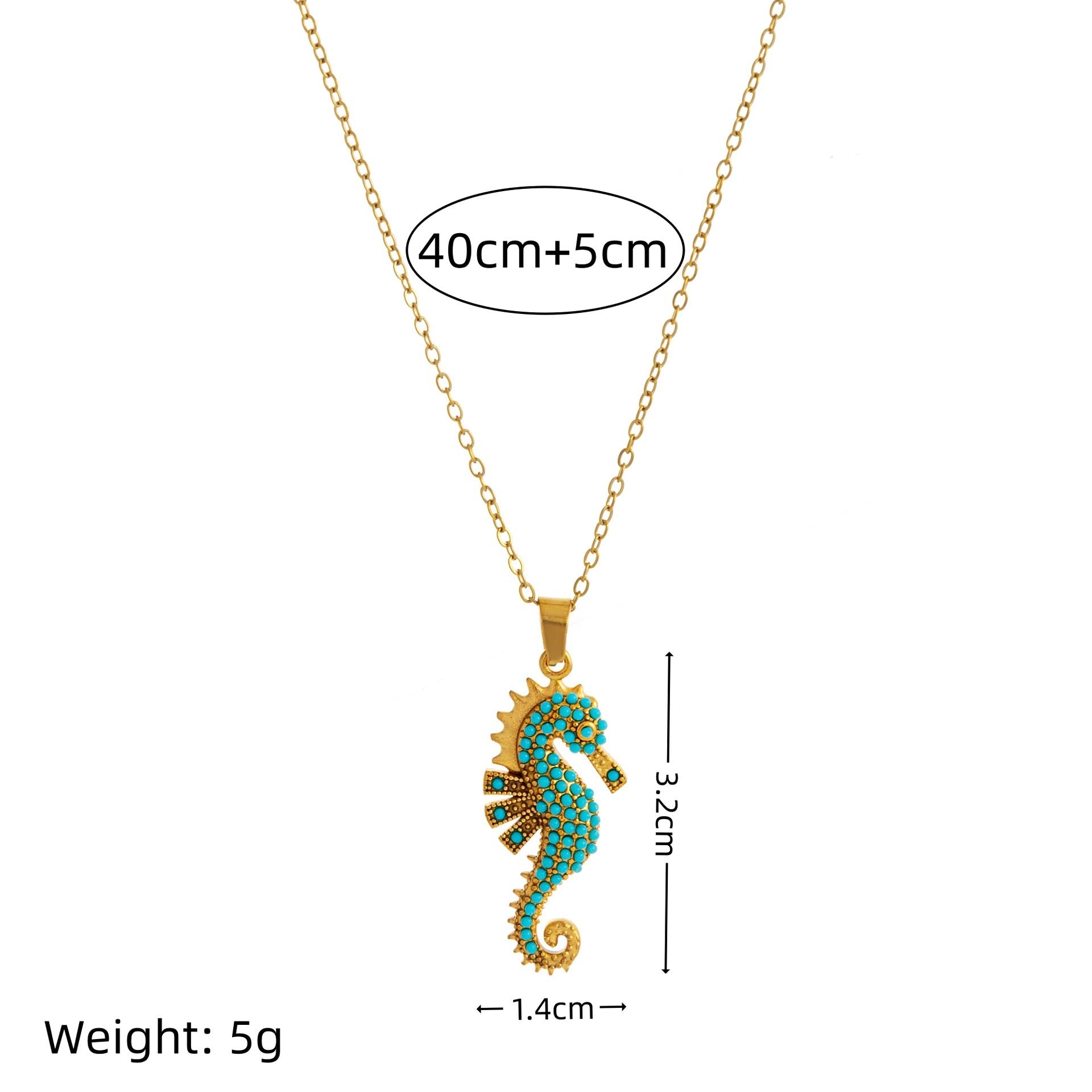 Modern Gold-Plated Pendant Necklace