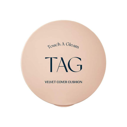 TAG Velvet Cover Cushion #01 Pale Light