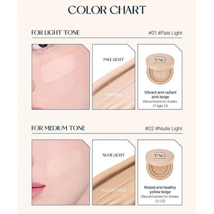 TAG Velvet Cover Cushion #01 Pale Light