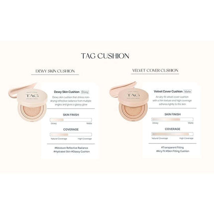 TAG Dewy Skin Cushion #01 Pale Light