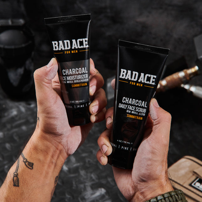 Activated Charcoal Skincare Set